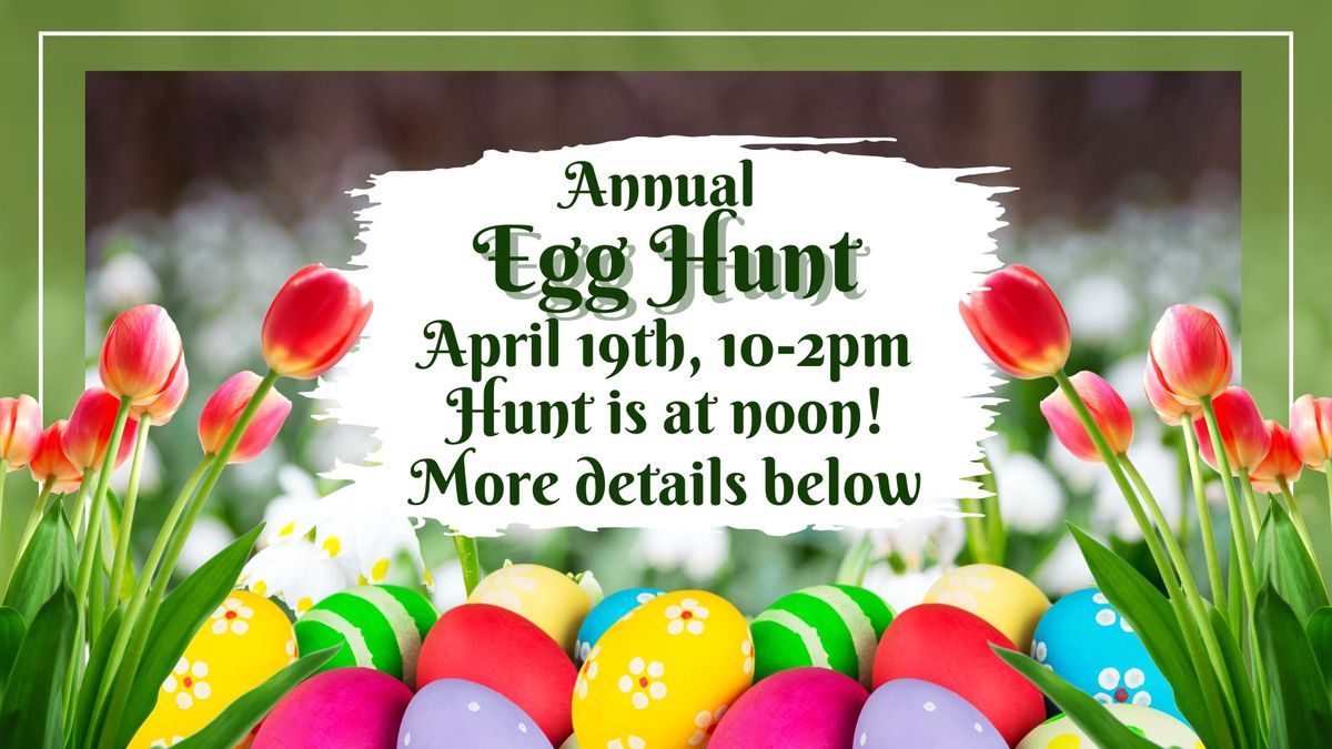 Annual Egg Hunt! \ud83c\udf89