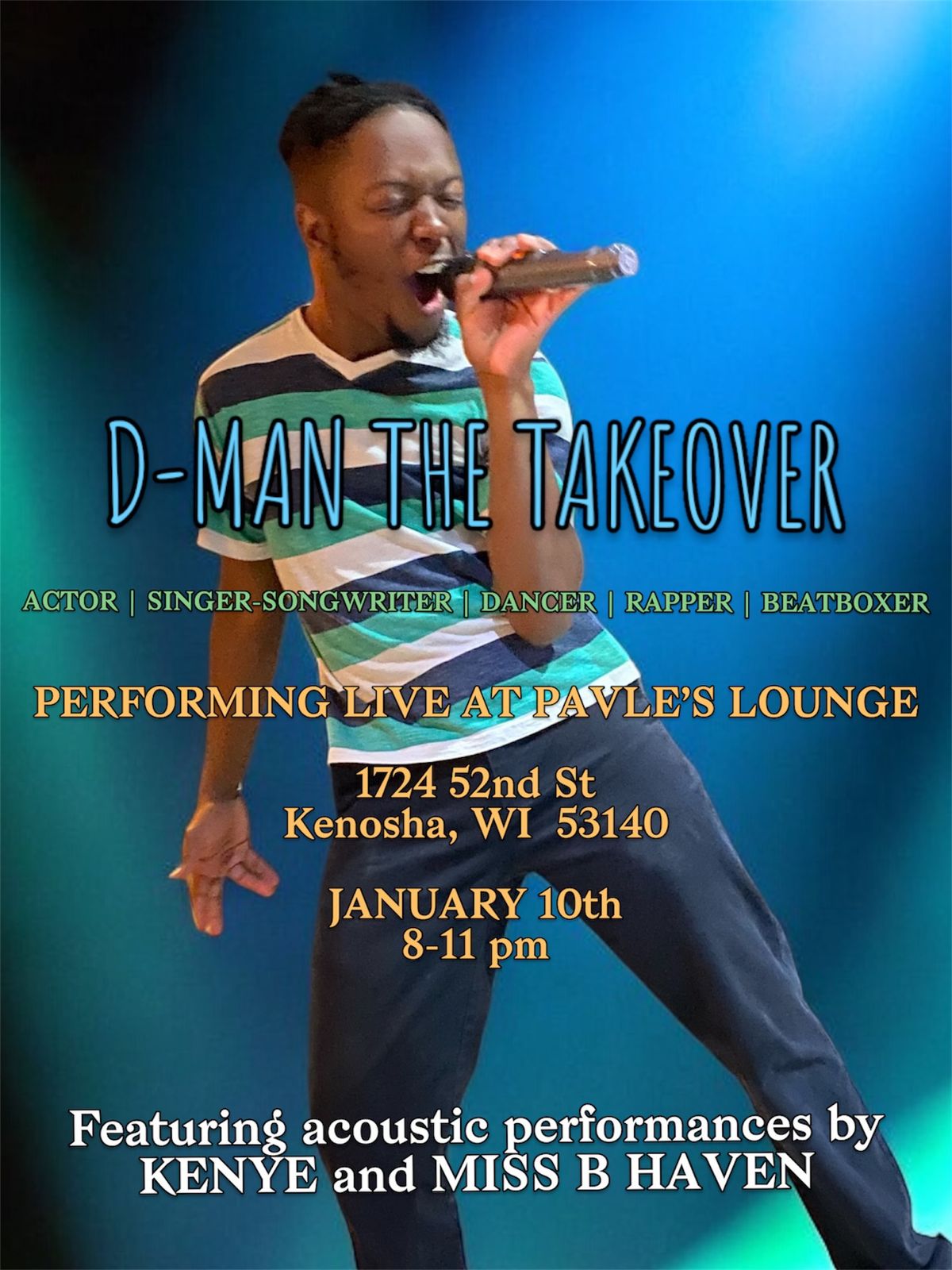 D-Man The Takeover LIVE @ PAVLES!!!