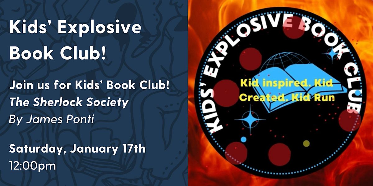 Kids' Explosive Book Club!