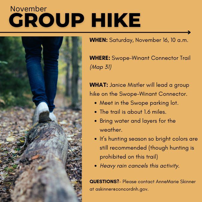 November Group Hike @ Swope-Winant Connector Trail