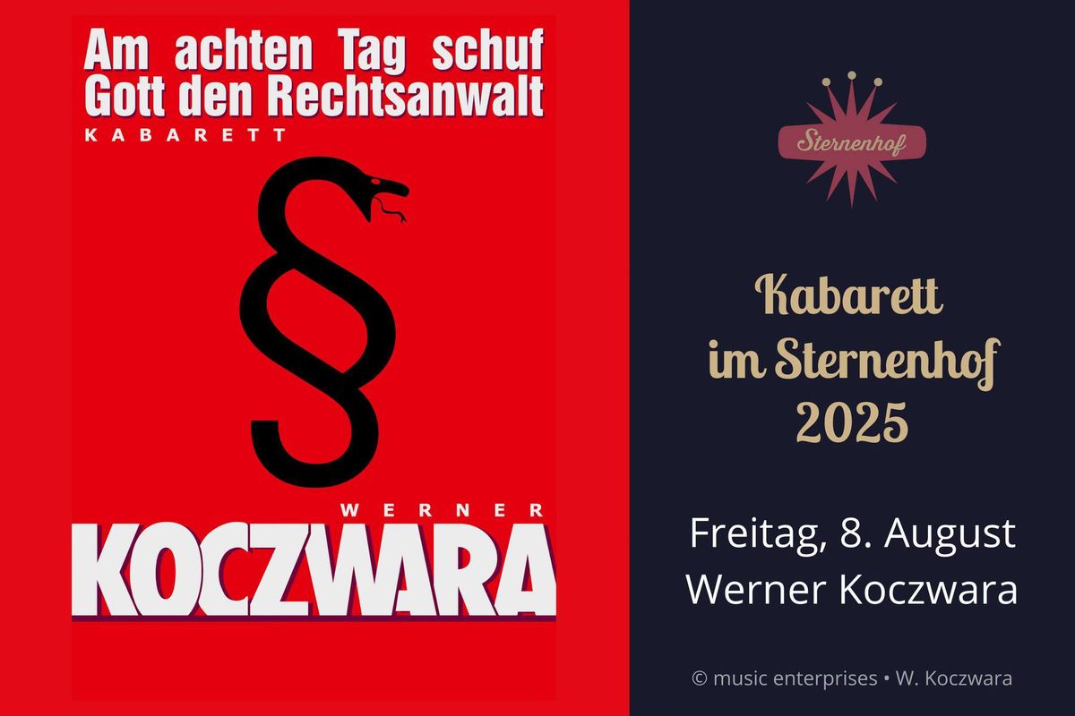 Kabarett im Sternenhof \u2022 Gro\u00dfkarlbach