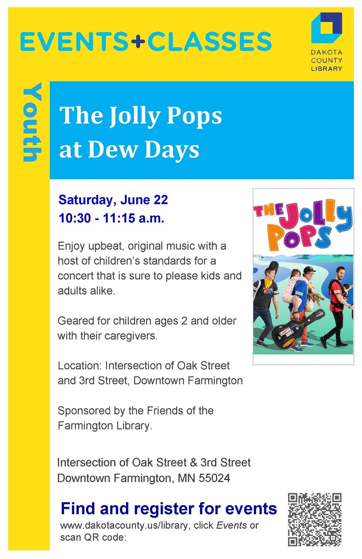 The Jolly Pops at Farmington Dew Days