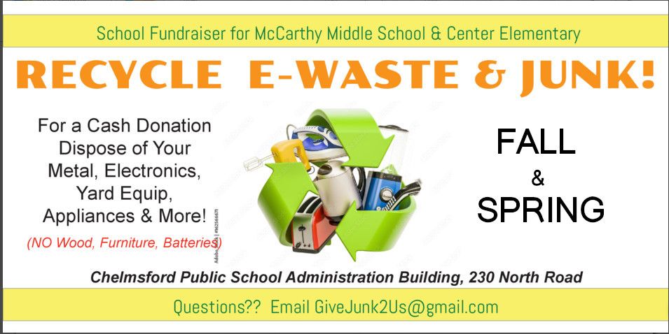 E-Waste & Junk Recycle Day Fundraiser