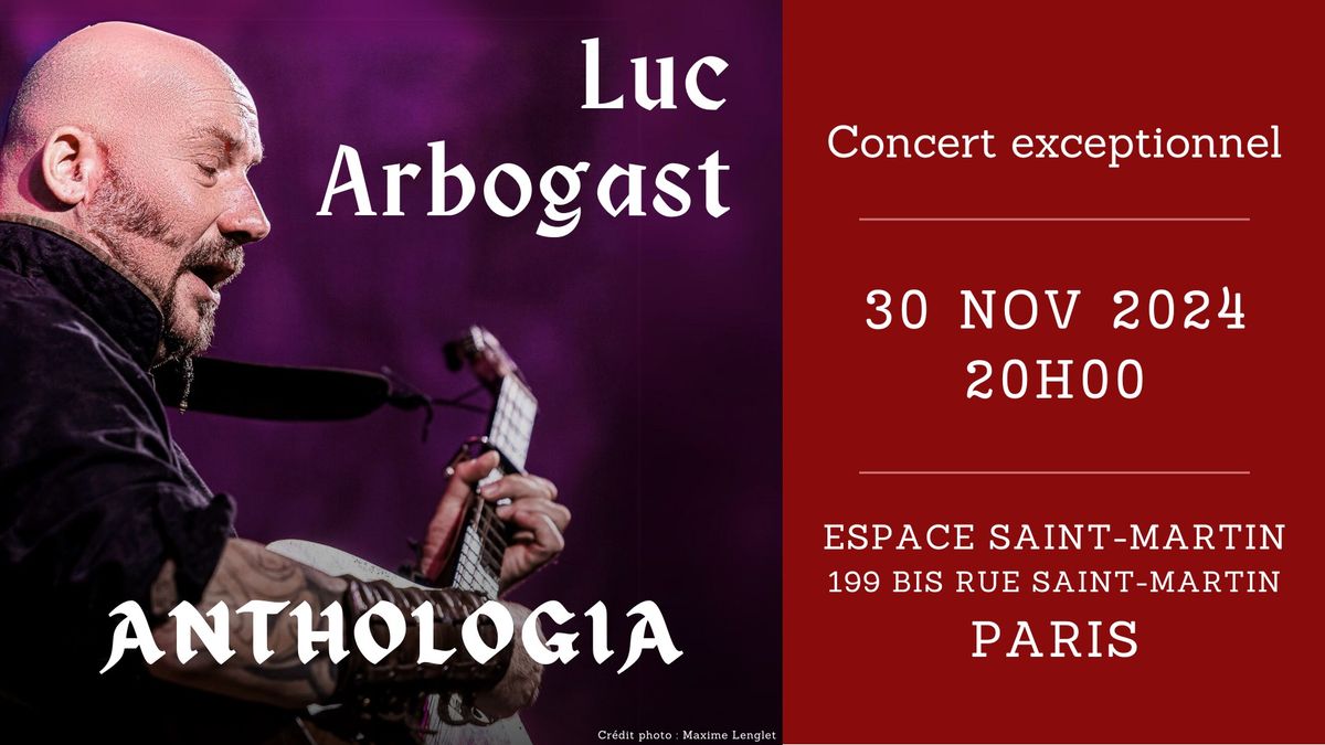 Luc Arbogast en concert