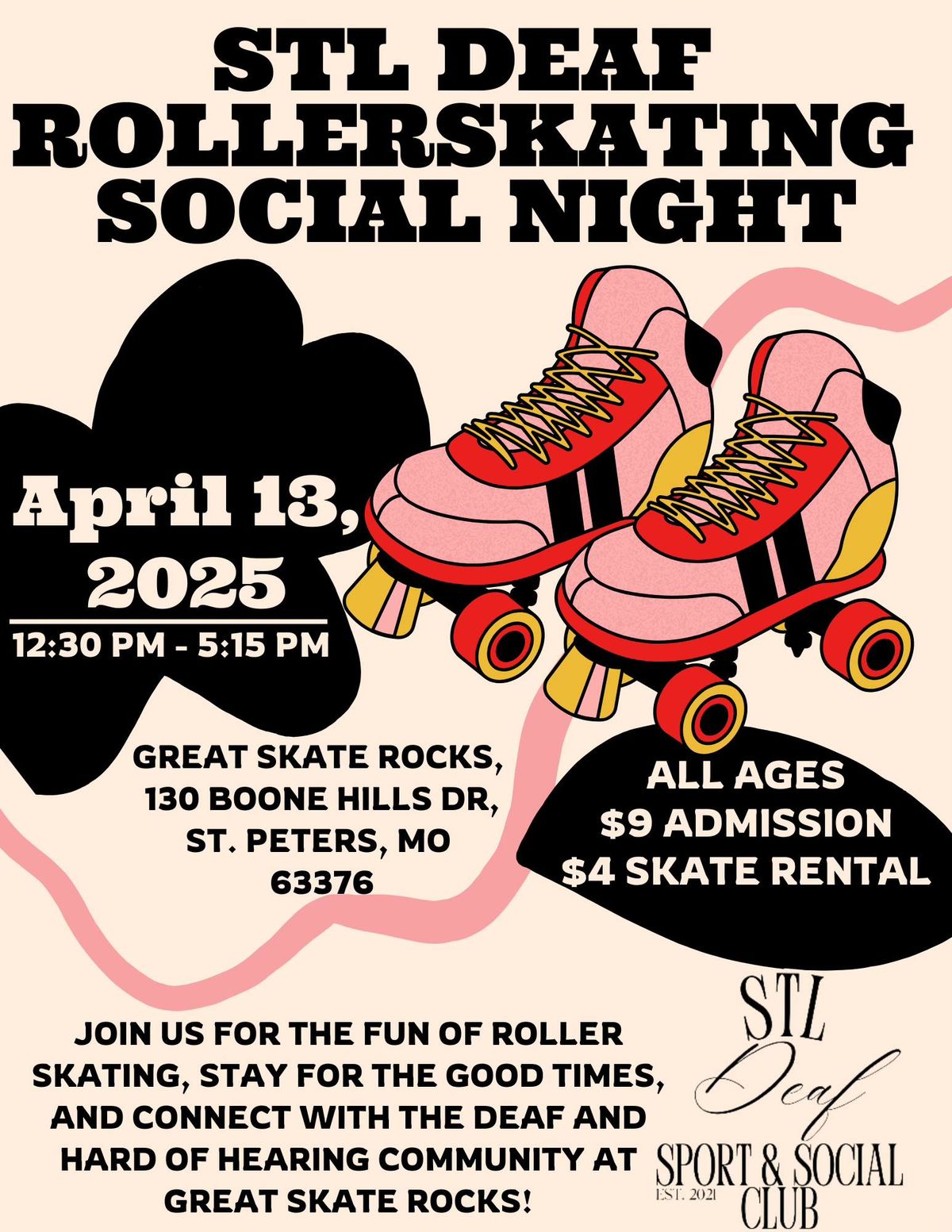 STL Deaf Rollerskating Social Night