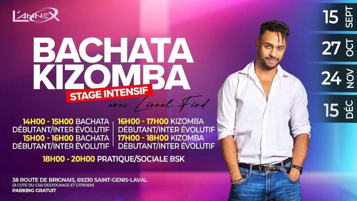 STAGE INTENSIF SALSA\/BACHATA BY LIONEL FIND