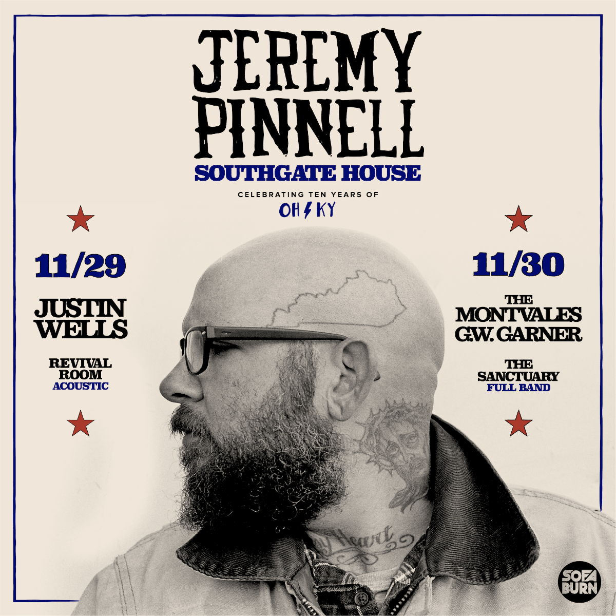 Jeremy Pinnell (Full Band Perfomance) with G.W. Garner and The Montvales