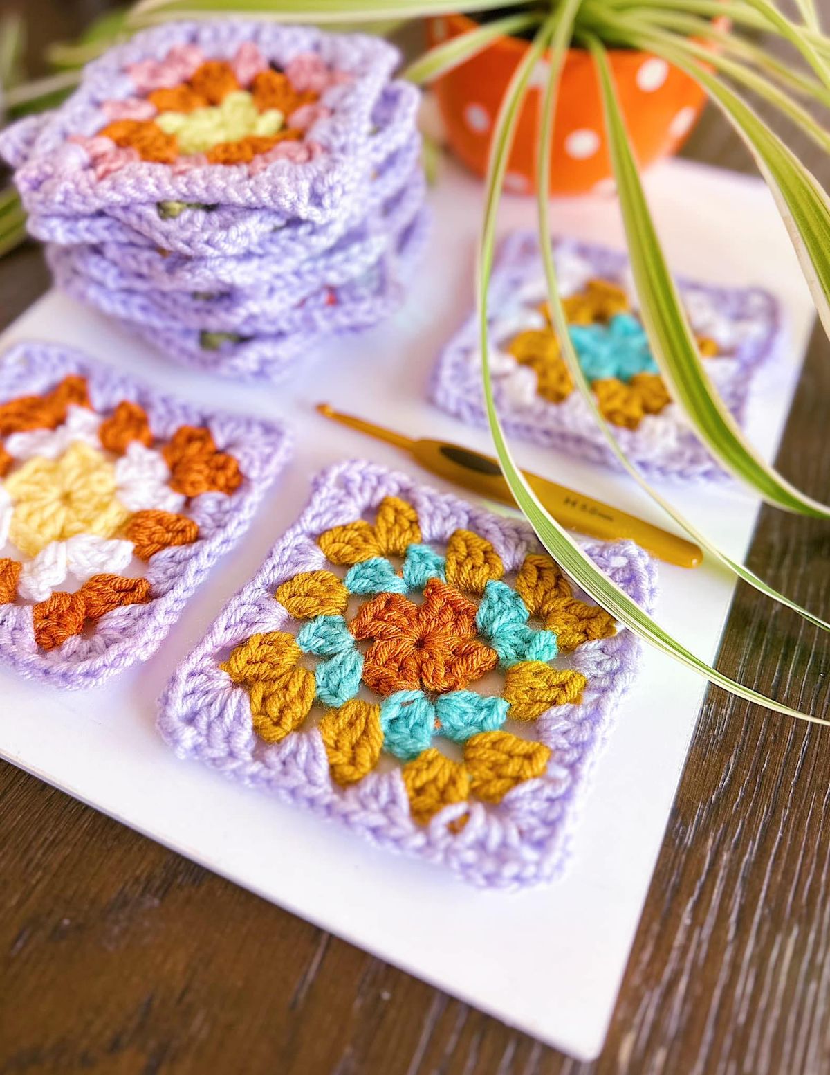 Granny Squares- Hook and Needle