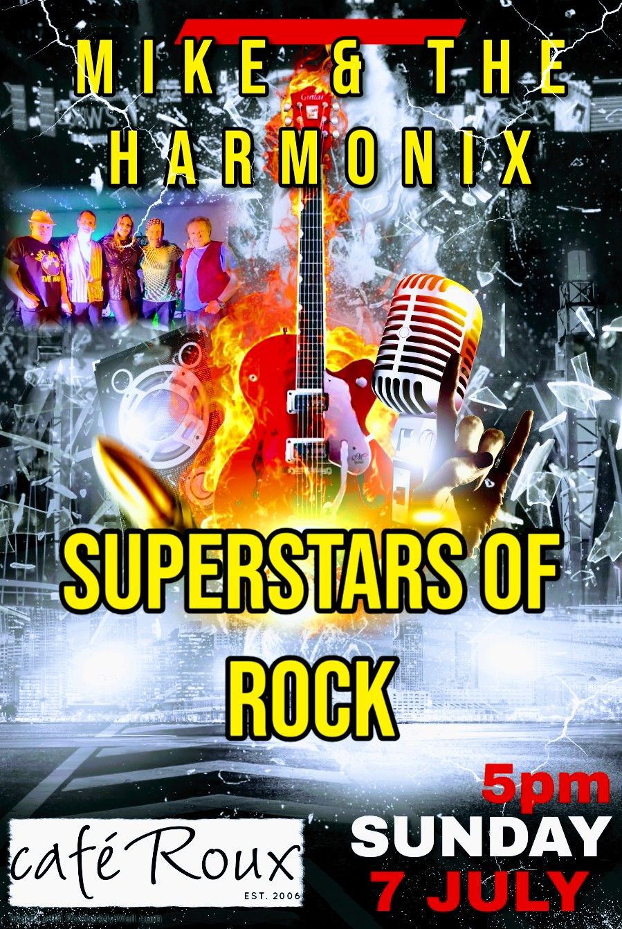 Mike McCully and the Harmonix presents Superstars of Rock!