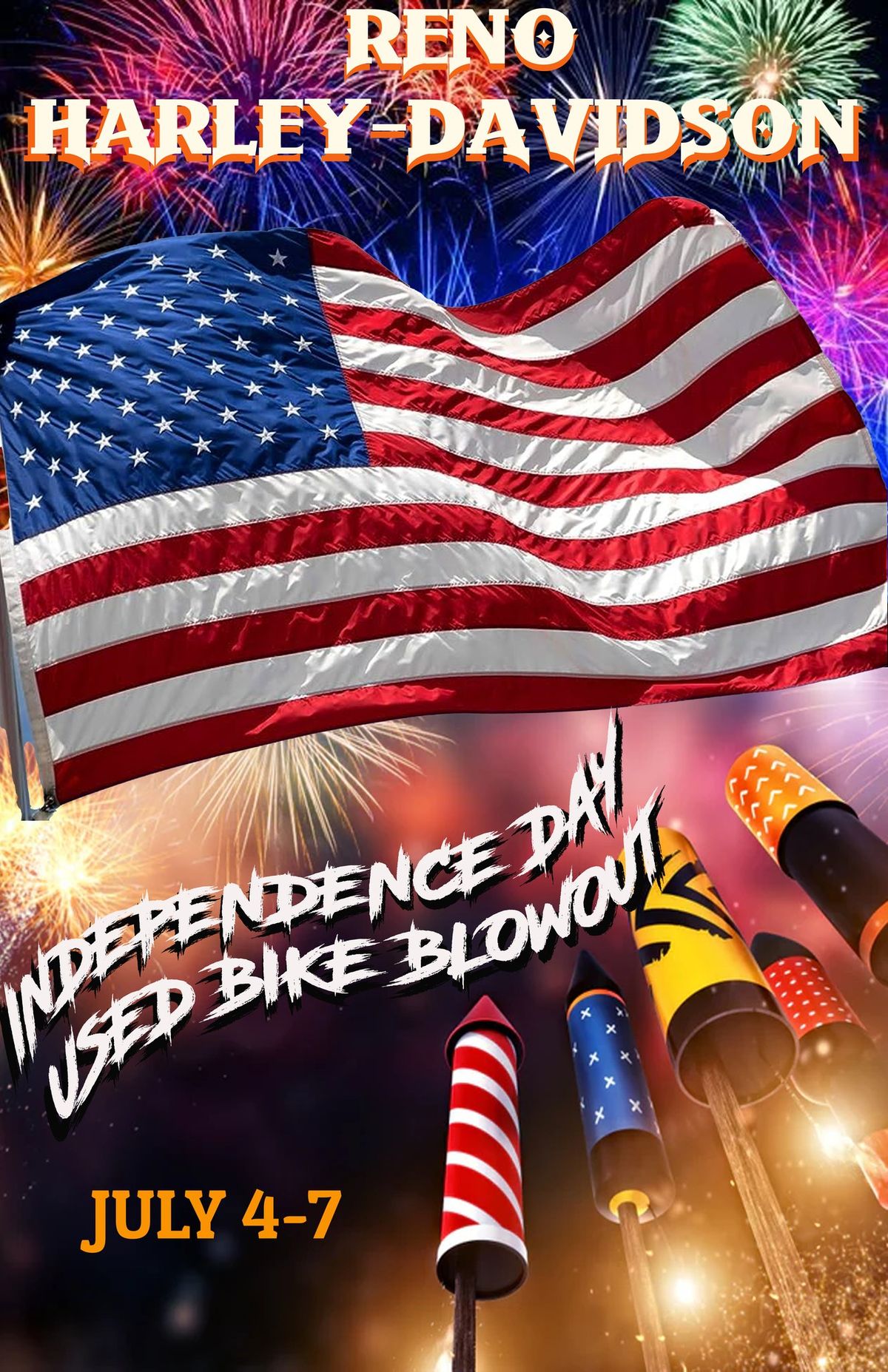 Independence Day Used Bike Blowout