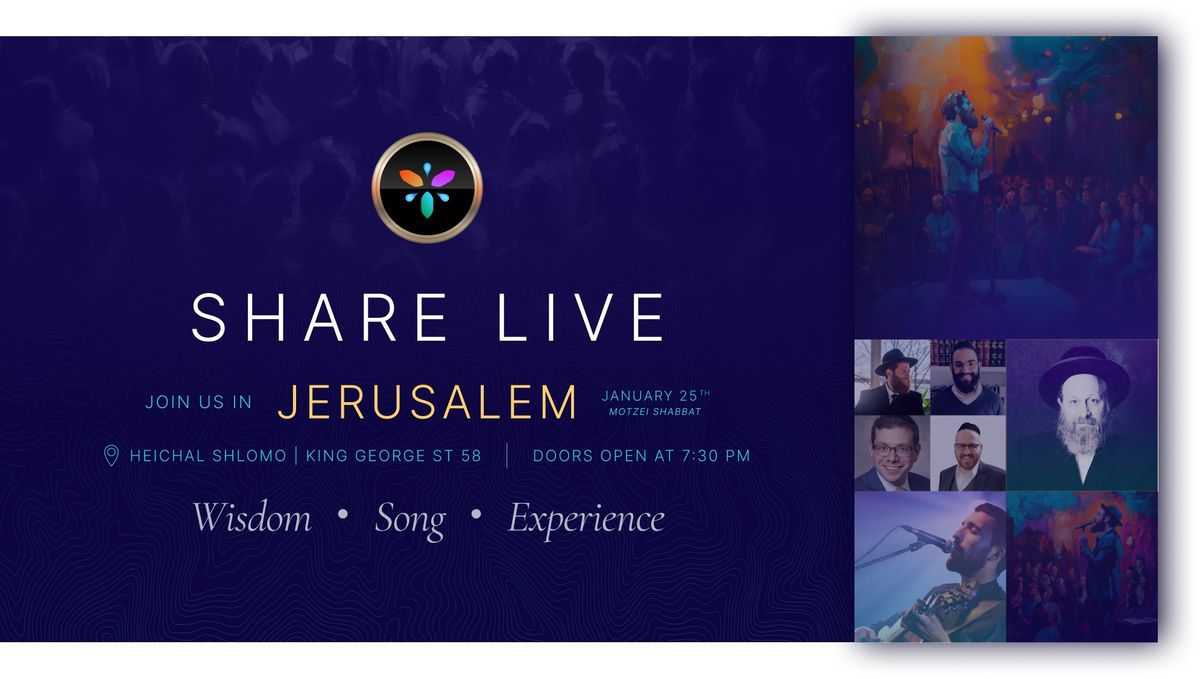 SHARE LIVE - JERUSALEM