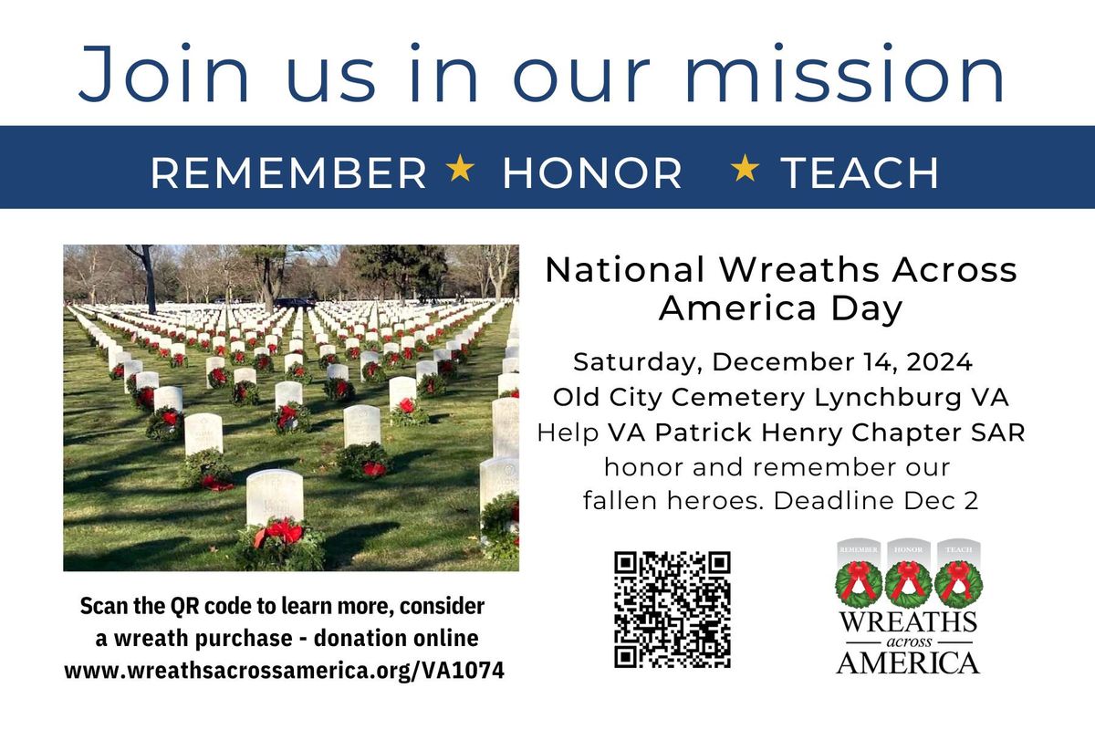 Wreaths Across America Ceremony