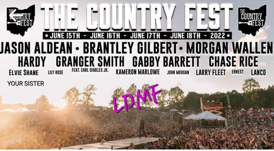 LDMF Country Fest 2022, Clays Park, Copley, 15 June to 19 June