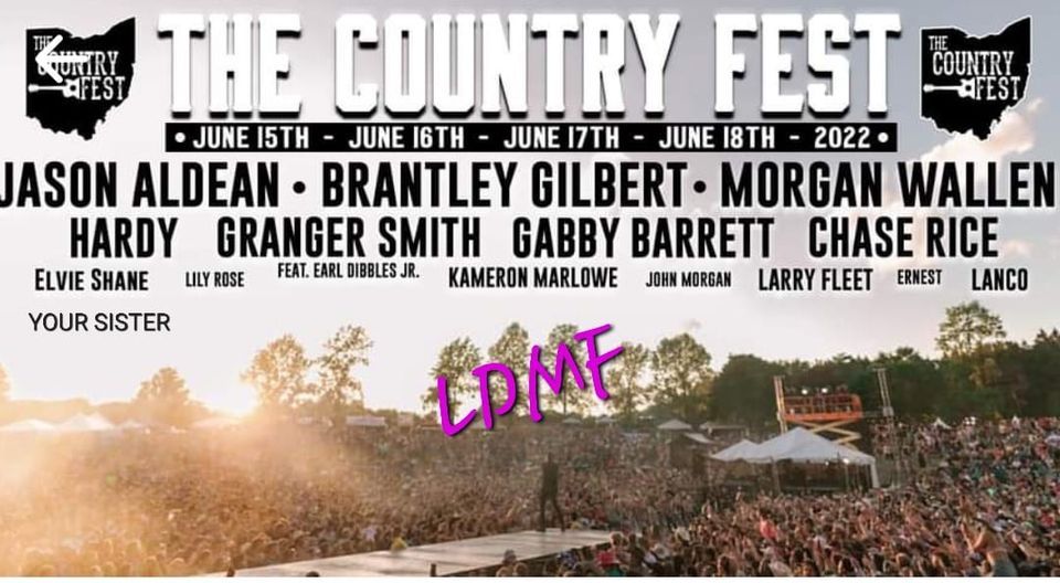 Country Fest 2024 Lineup Clays Park Lari Silvia