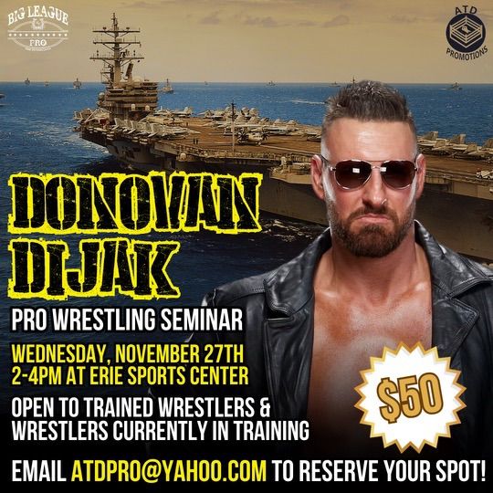 Donovan Dijak Seminar \u2022 Erie, PA