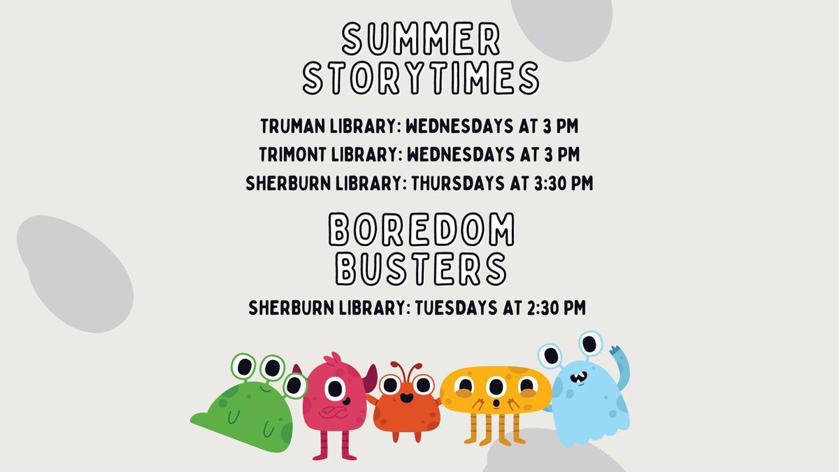Trimont Branch Storytime