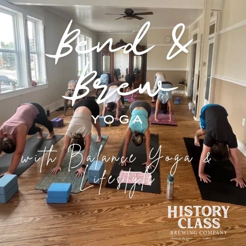 Bend and Brew Yoga 