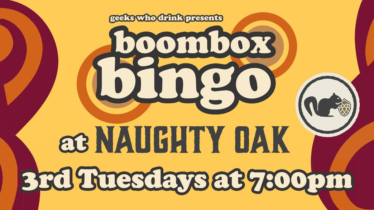 Boombox Bingo