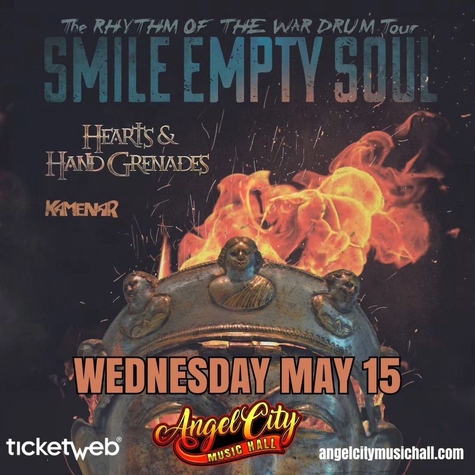 Cancelled - Smile Empty Soul - Refunds issued automatically - Angel City Music Hall