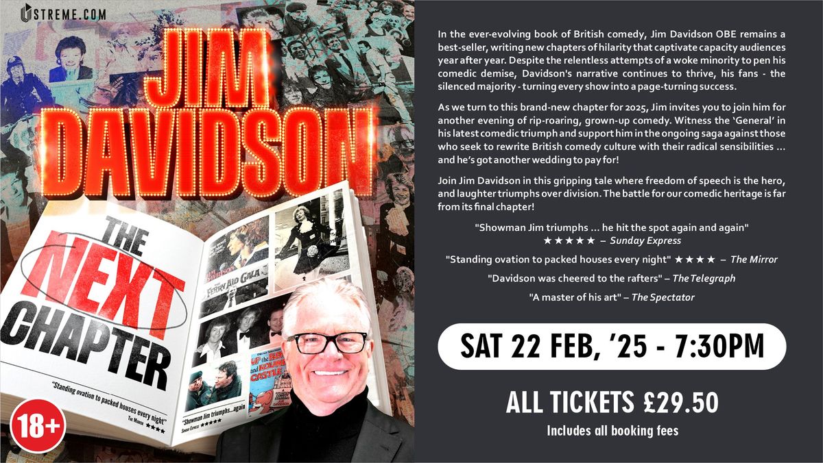 Jim Davidson: The Next Chapter (18+)