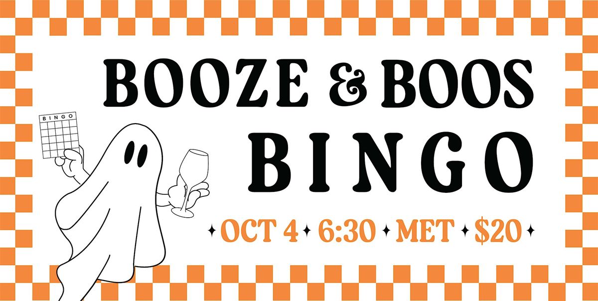 Booze & Boos Bingo