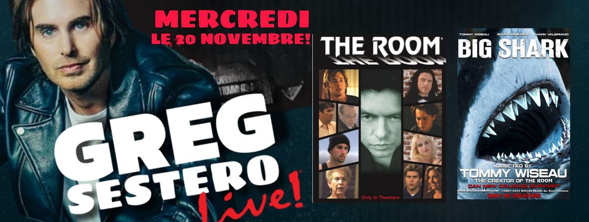 Big Shark - The Room - Montreal Double Feature with Greg Sestero Live!