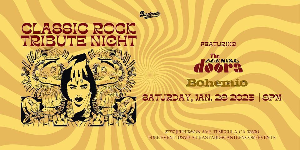 Classic Rock Night | Tribute to The Doors & Santana