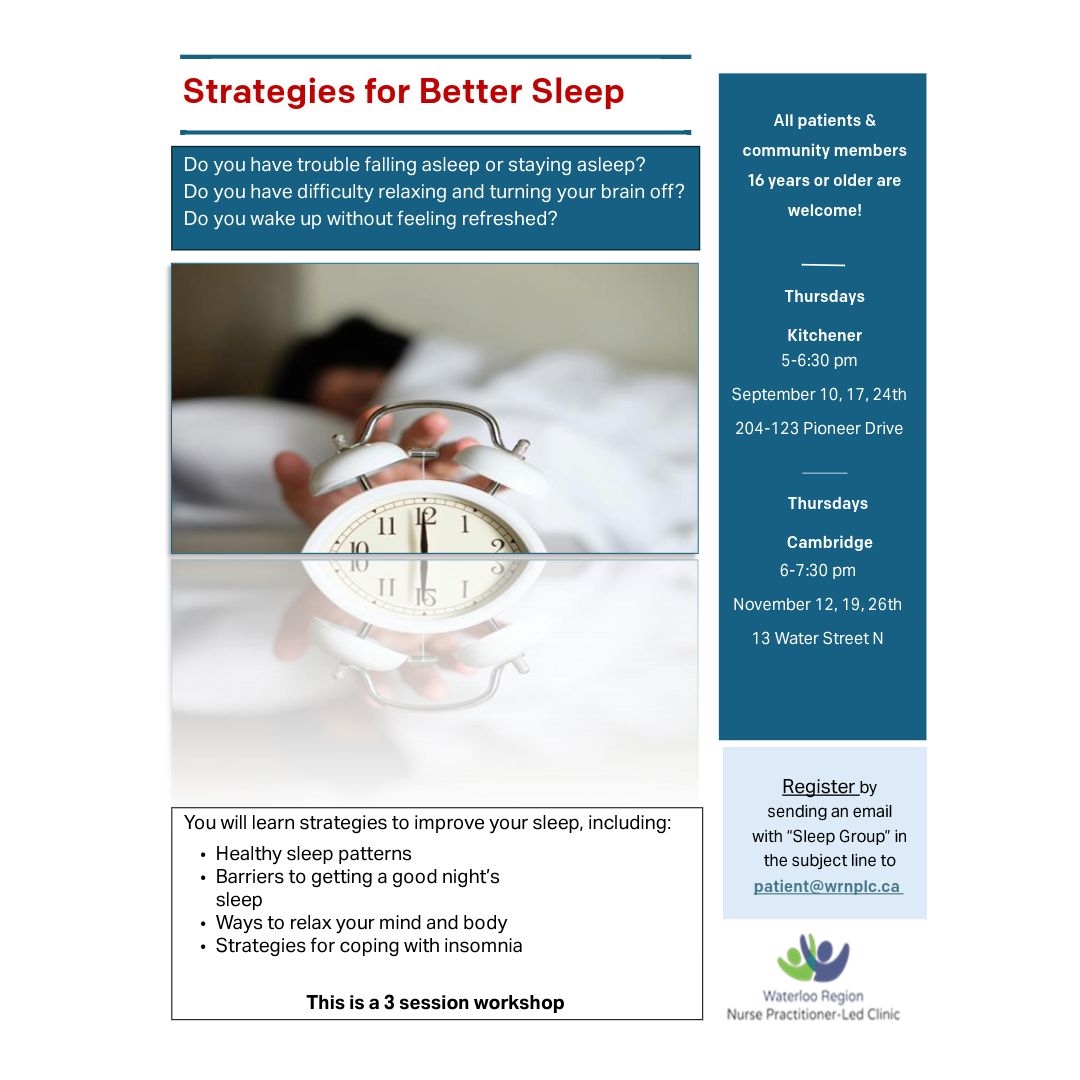 Strategies for Better Sleep