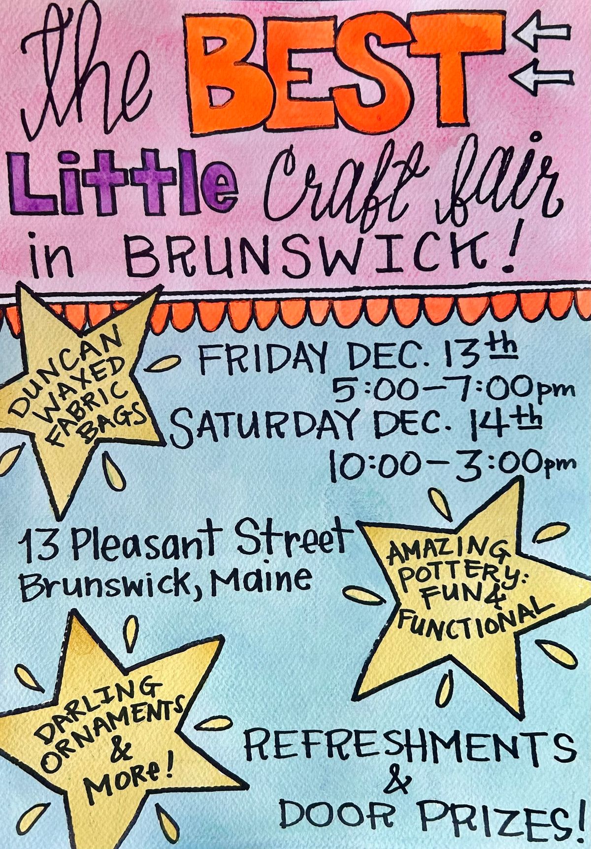 The BEST Little Craft Fair in Brunswick 