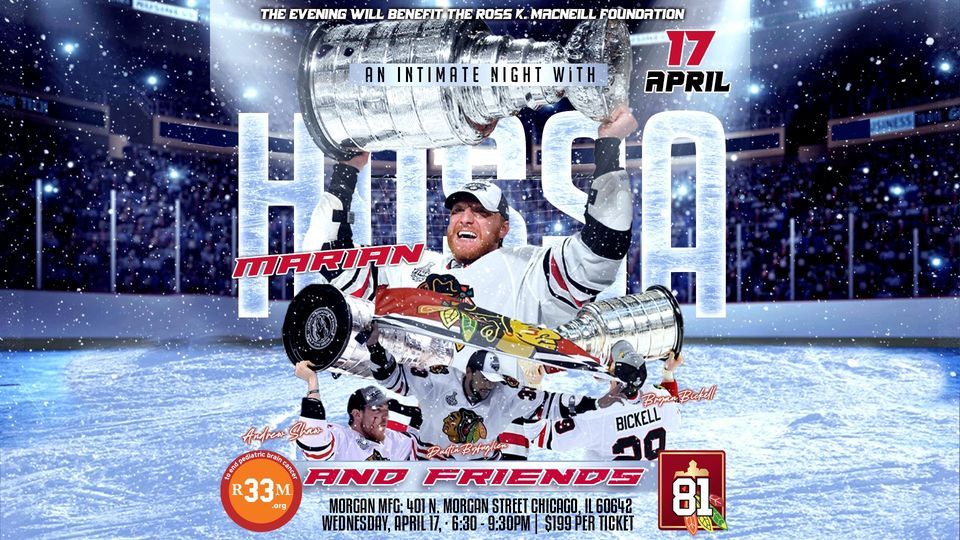 An Intimate Night with Hockey Hall of Famer Marian Hossa & Friends