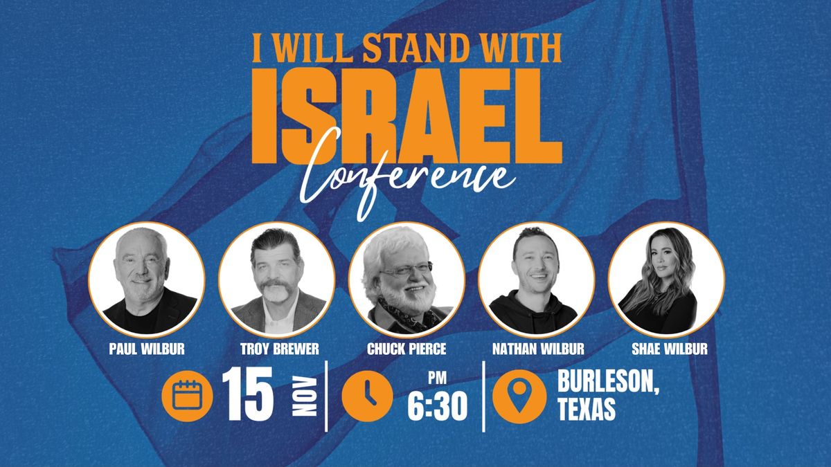 I WILL STAND WITH ISRAEL Confrence