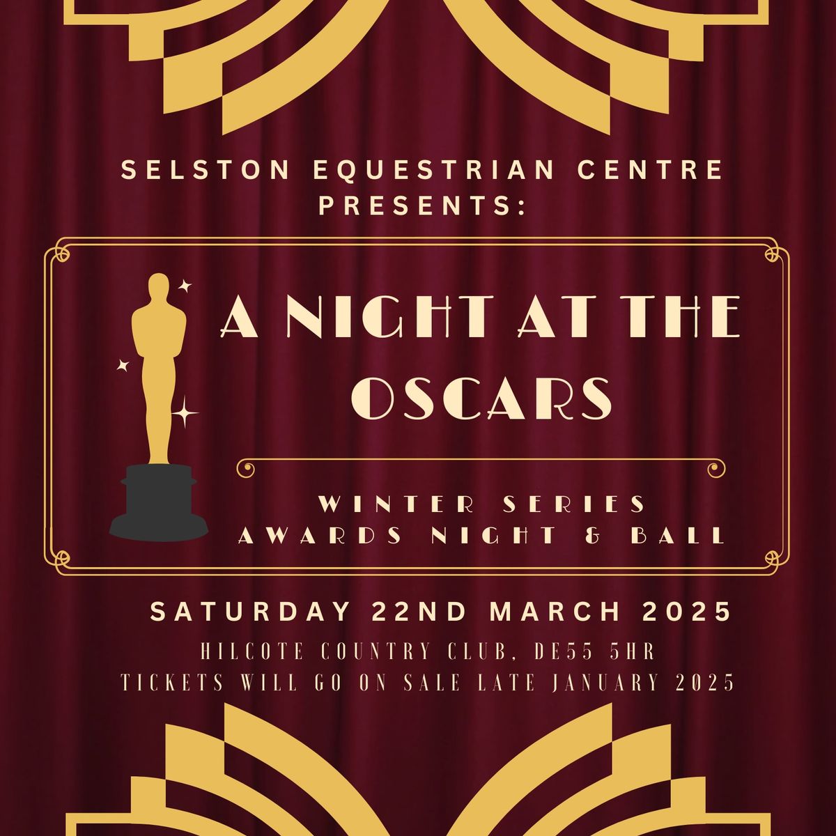 Selston E.C\u2019s \u2018A Night at the Oscars\u2019 Springtime Ball