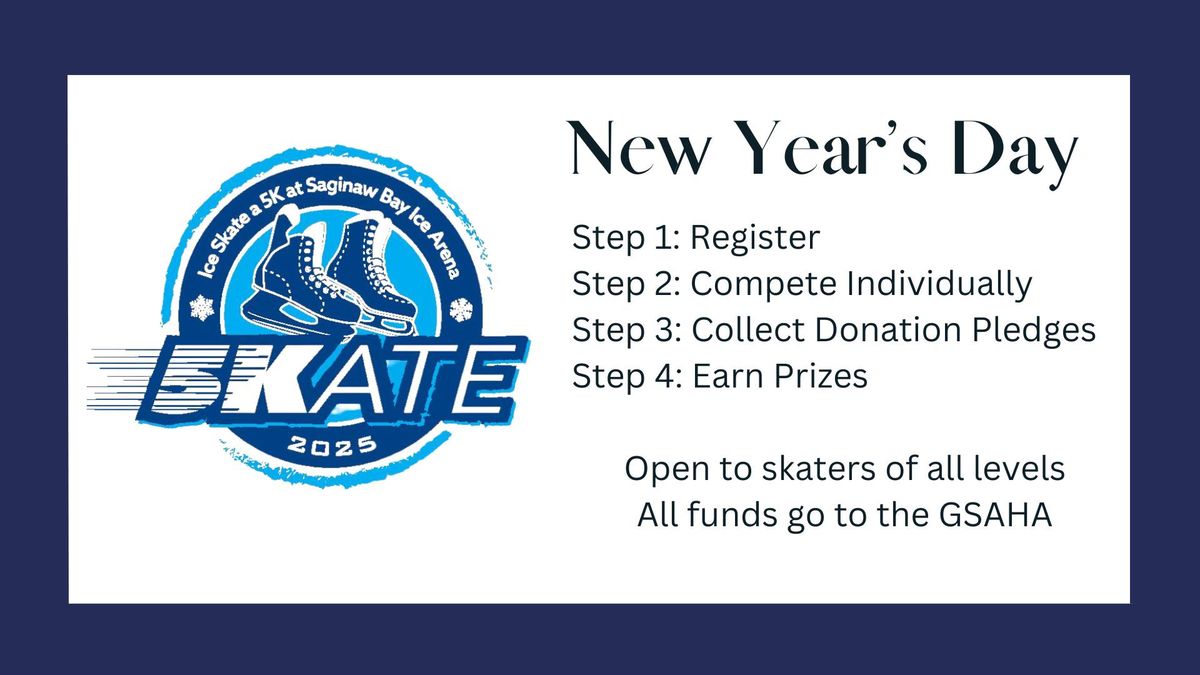 5K Skate Fundraiser on New Year's Day