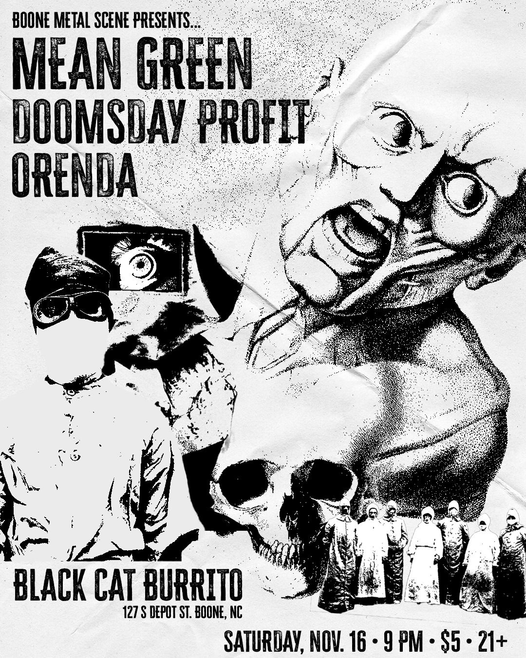 MEAN GREEN \/ DOOMSDAY PROFIT \/ ORENDA