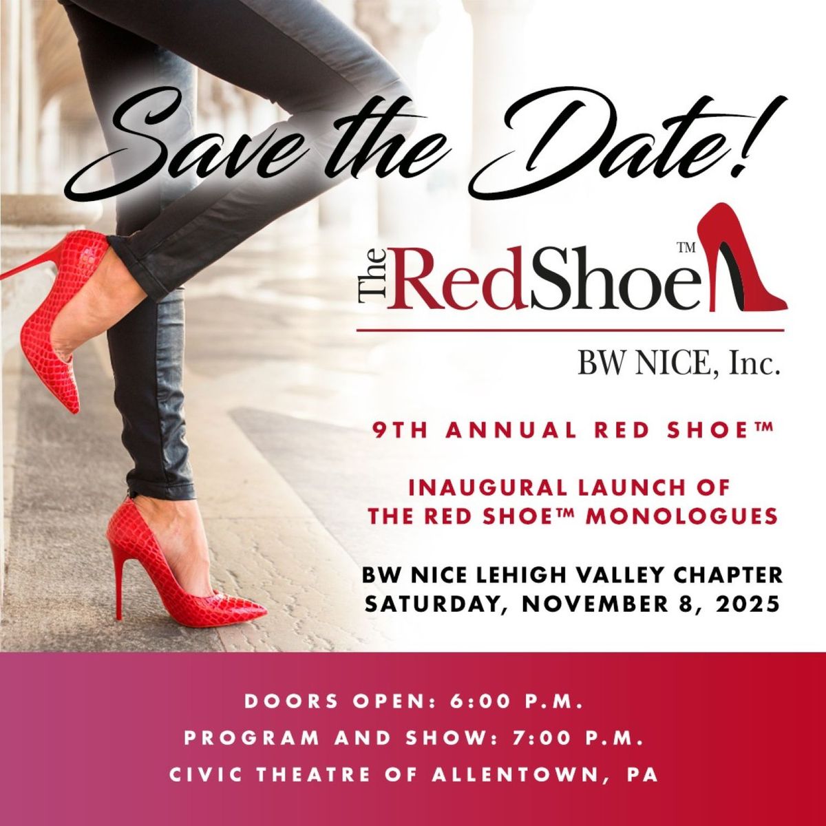 Inaugural Launch of the The Red Shoe\u2122 Monologues - 9th Annual Red Shoe