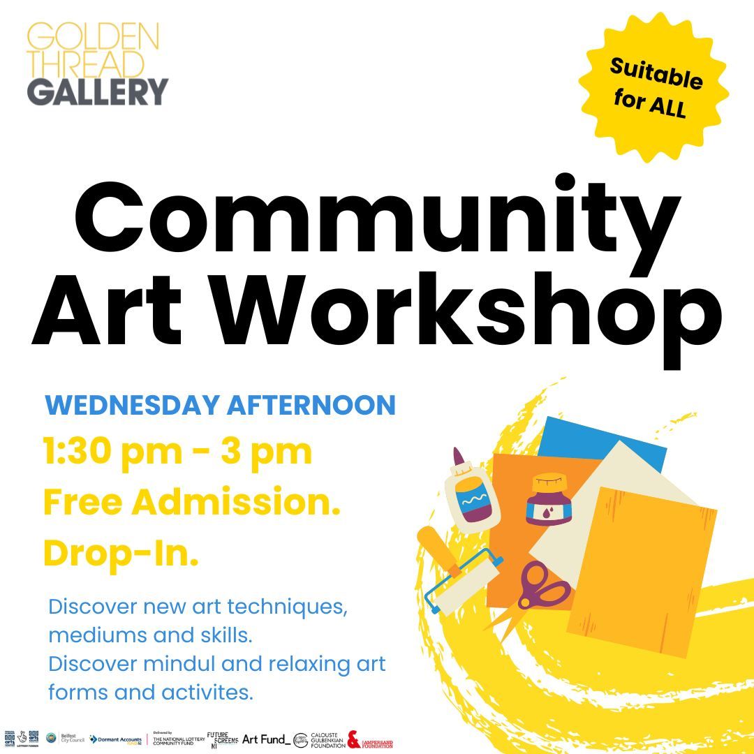 Wednesday Community Art Workshop all ages. No booking required