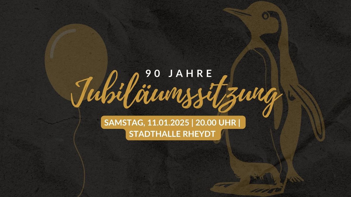 Gro\u00dfe Jubil\u00e4umssitzung 2025