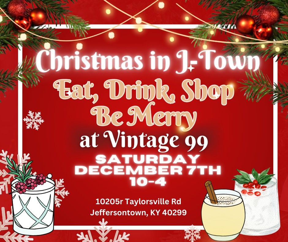 Christmas Sip and Shop at Vintage 99 