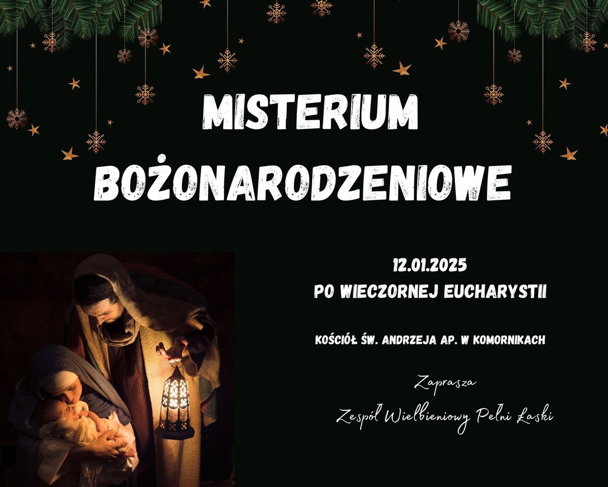 MISTERIUM BO\u017bONARODZENIOWE 