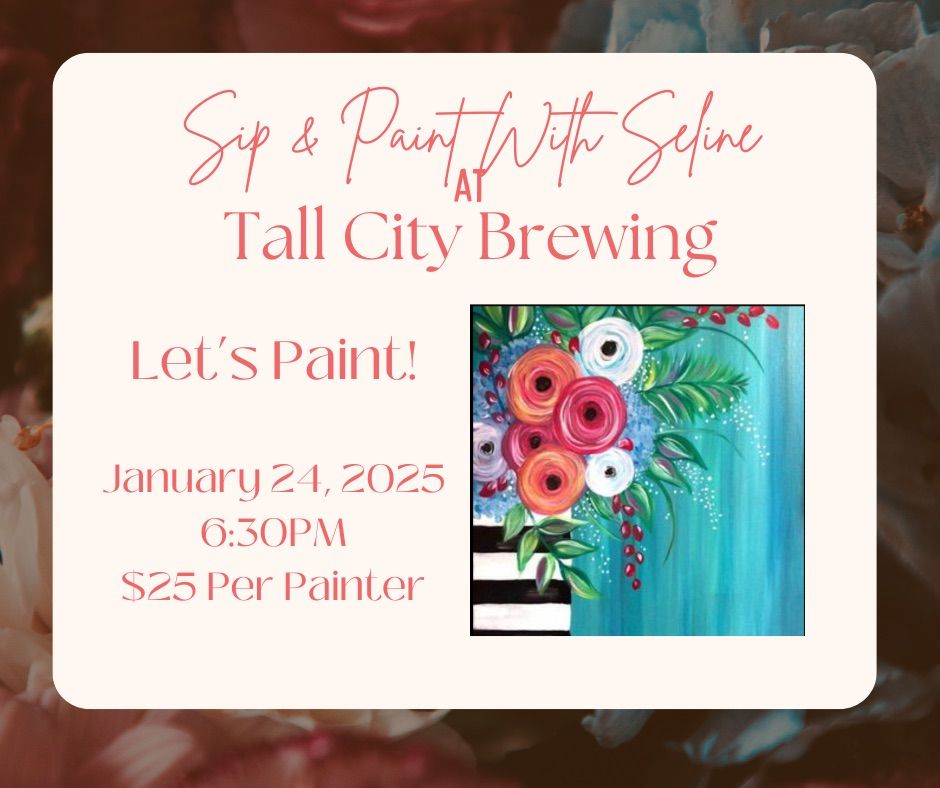 Paint Night at Tall City Brewing