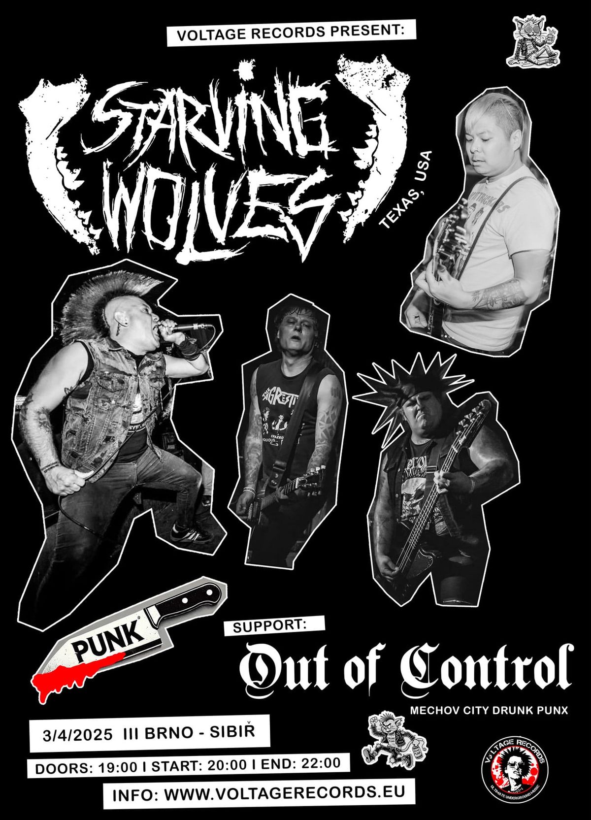 Starving Wolves (USA) \/\/ Out of Control