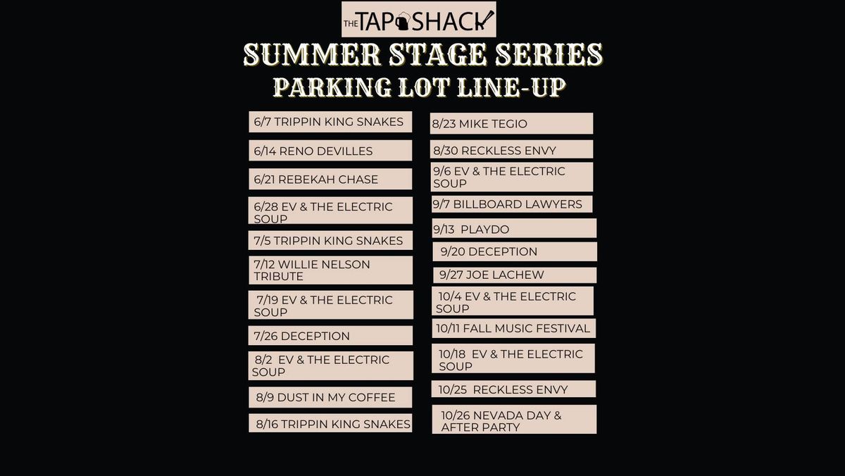 Summer Stage Series Parking Lot Music Line-Up