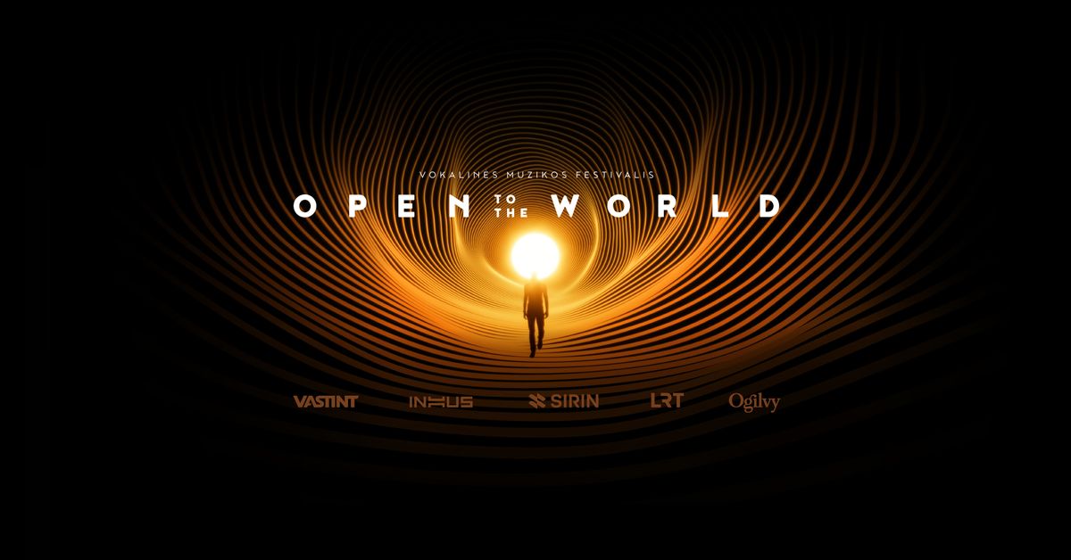 Open To The World '24: The Real Group, Choras Bel Canto & Draugai