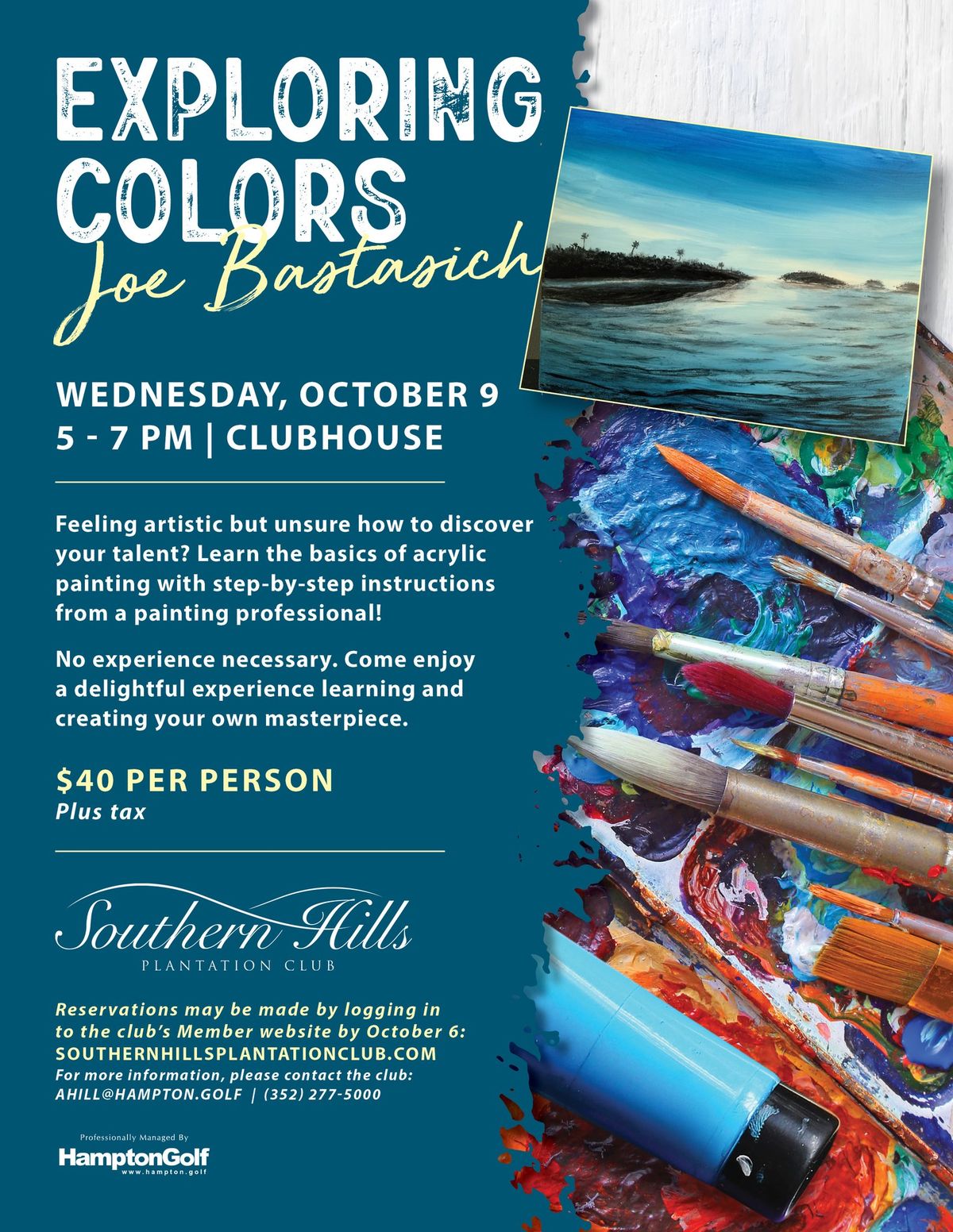 Exploring Colors with Joe Bastasich (Member Event)