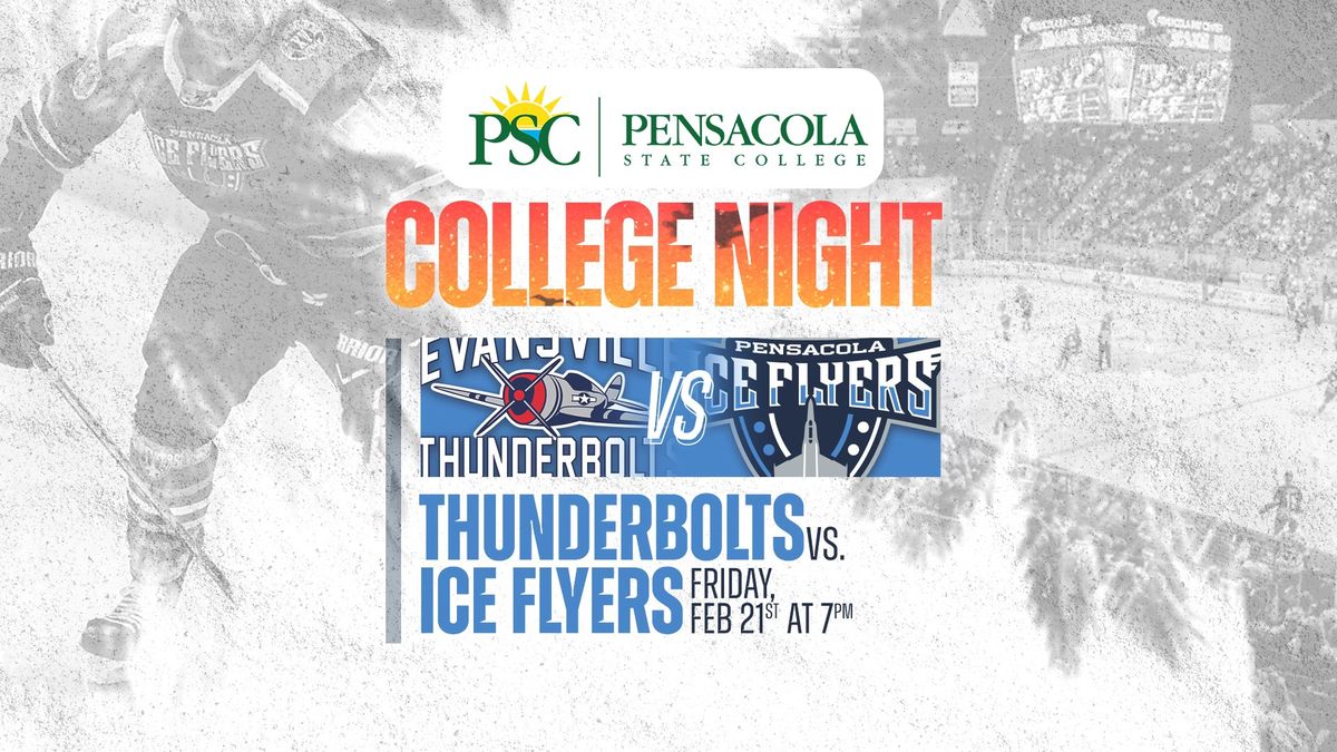 College Night: Ice Flyers vs Thunderbolts