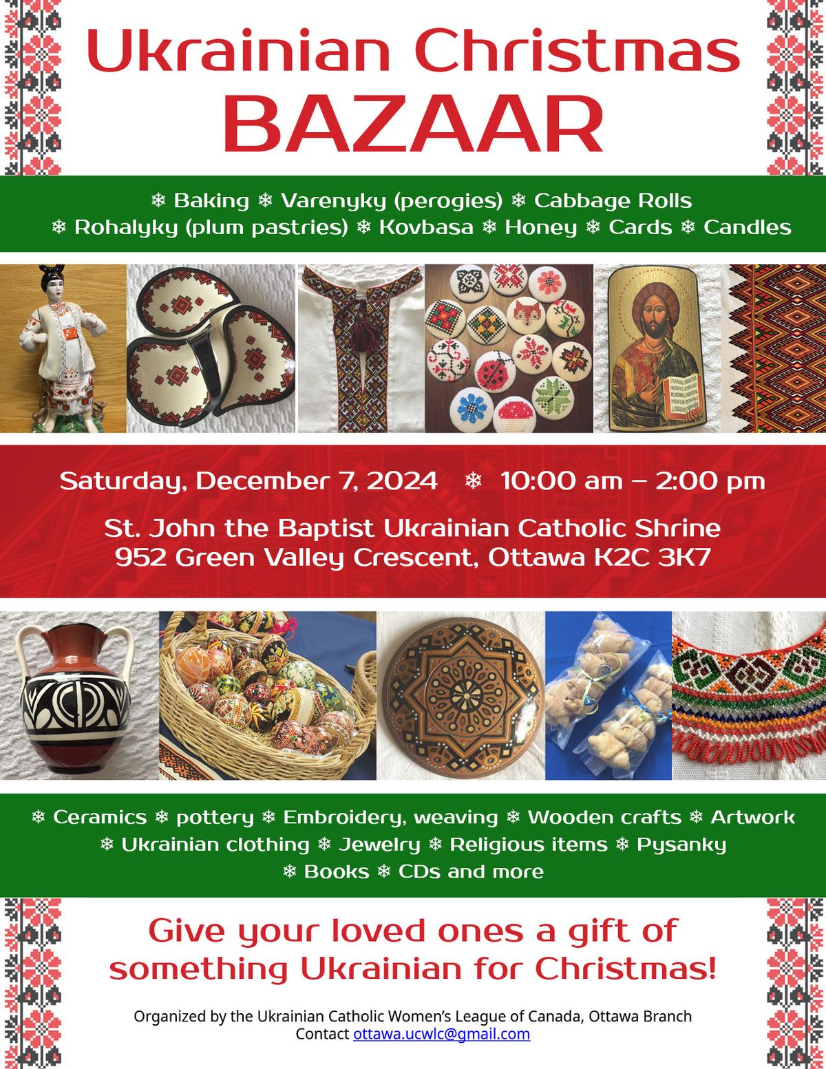 Ukrainian Christmas Bazaar