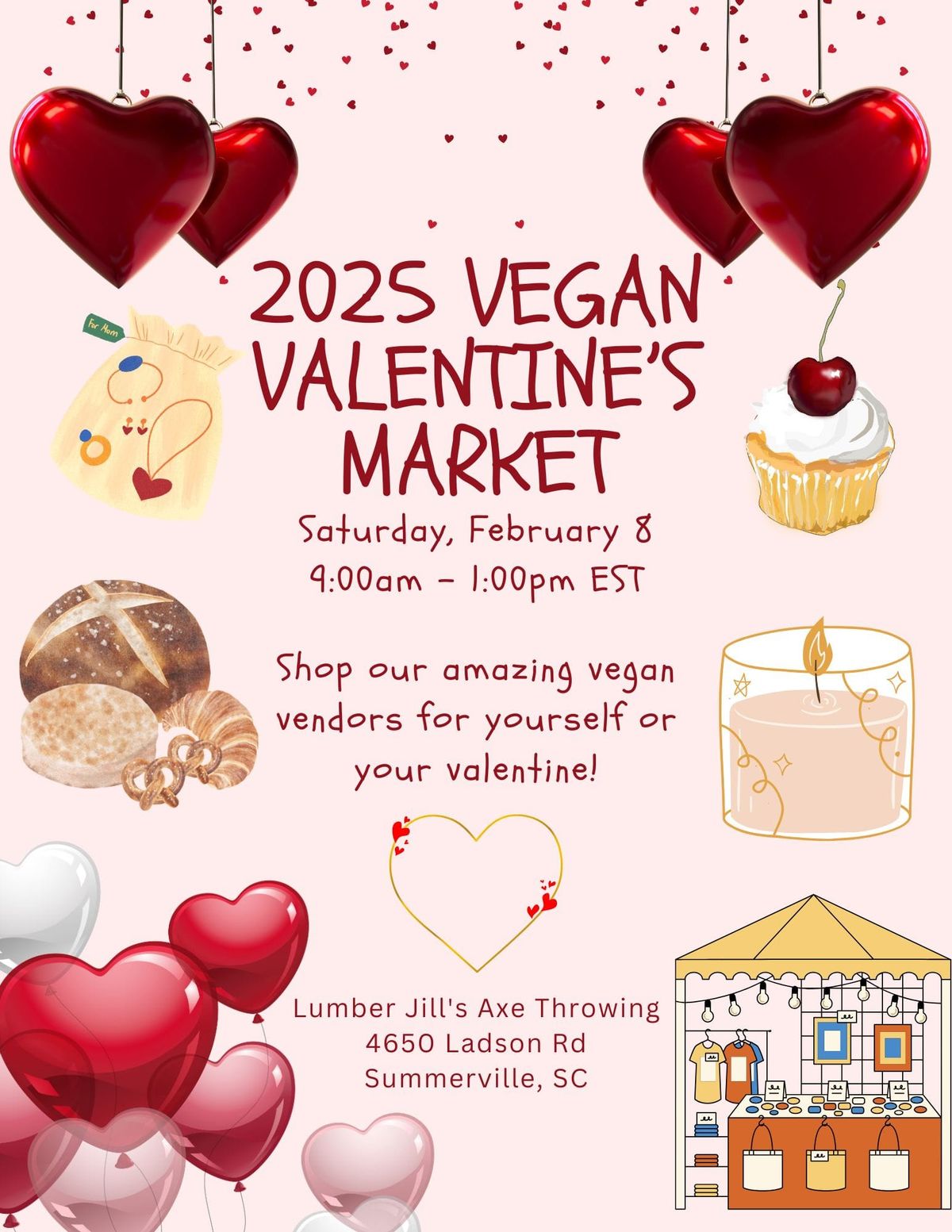 2025 Vegan Valentine's Market (Indoors)