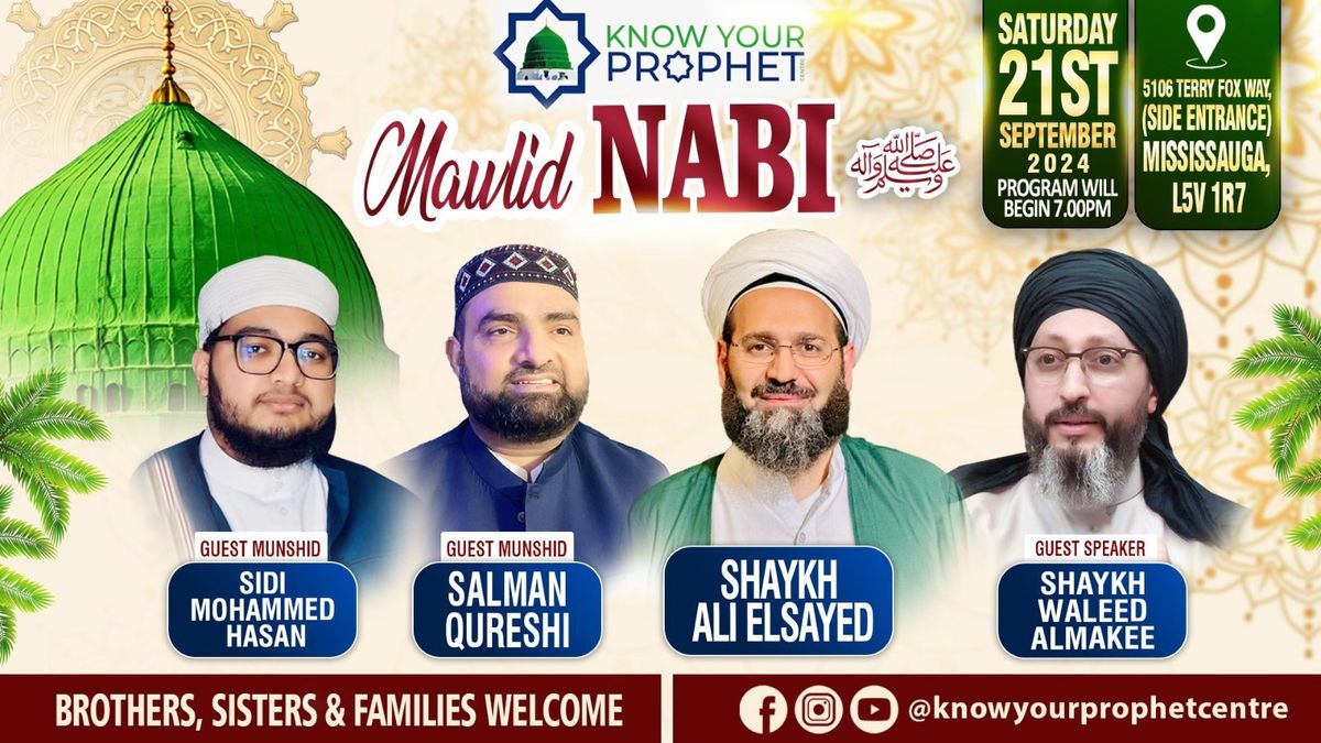 Mawlid un Nabi Celebration - Mississauga