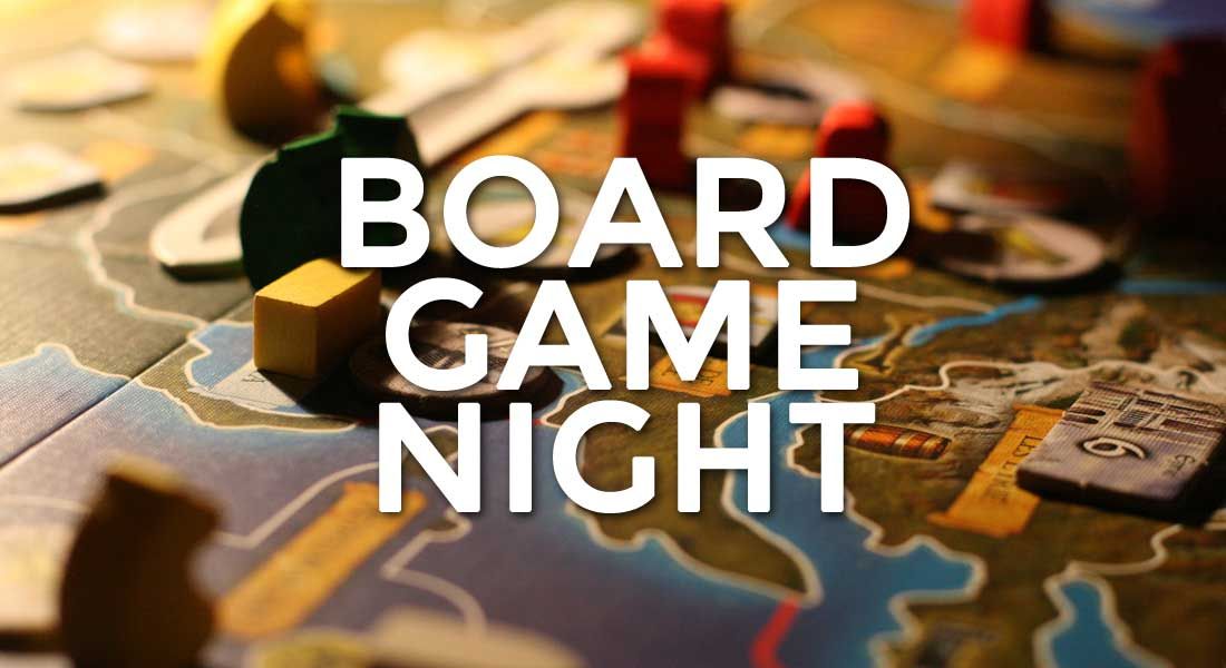 Free! Monthly board game night