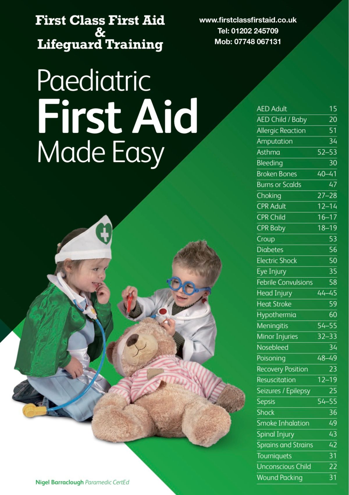 OFSTED - Paediatric First Aid           12 hour course with  1 day BLENDED ONLINE option available 